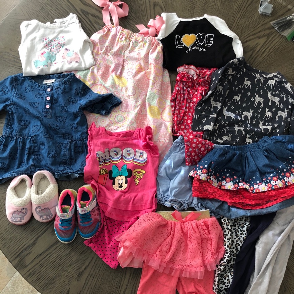 Mix Brands Girl Clothing Bundle